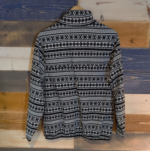 JACHS Cabin Mock neck pullover fleece sz. L - Picture 3 of 5